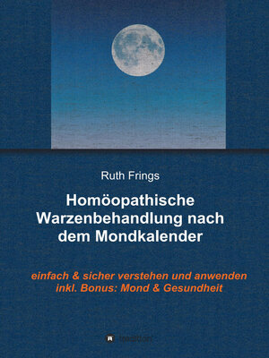 cover image of Homöopathische Warzenbehandlung nach dem Mondkalender